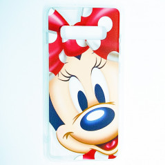 Coque silicone gel Minnie Mouse Samsung Galaxy S10