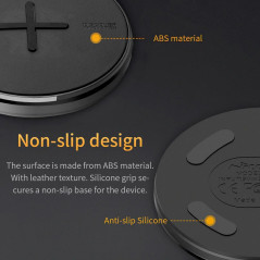 Chargeur rapide sans fil à induction QI NILLKIN BUTTON 10W
