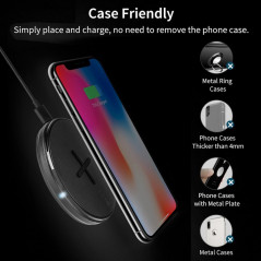 Chargeur rapide sans fil à induction QI NILLKIN BUTTON 10W