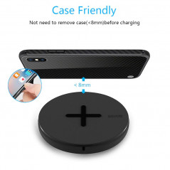 Chargeur rapide sans fil à induction QI NILLKIN BUTTON 10W