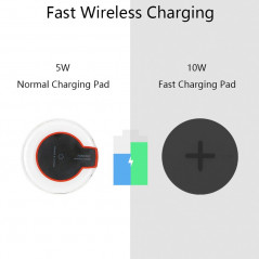 Chargeur rapide sans fil à induction QI NILLKIN BUTTON 10W