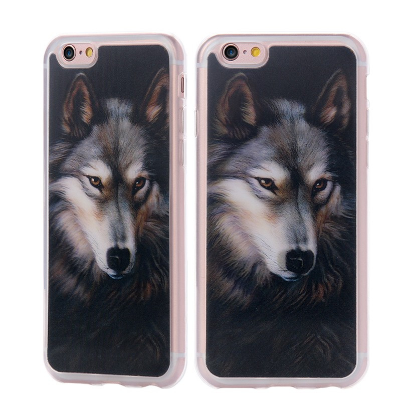 Coque 3D Visual Effect LOUP Apple iPhone 6/6S Plus