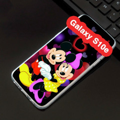 Coque silicone gel Mickey & Minnie in Love Samsung Galaxy S10e