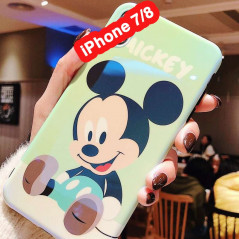 Coque silicone gel Mickey Mouse Baby Apple iPhone 7/8