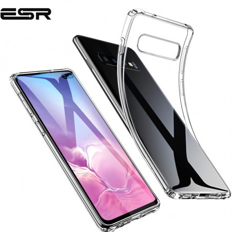 Coque Silicone gel Ultra-fine ESR Samsung Galaxy S10 Transparente