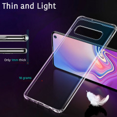 Coque Silicone gel Ultra-fine ESR Samsung Galaxy S10 Transparente