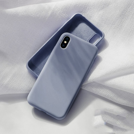 Coque silicone gel doux Apple iPhone X/XS