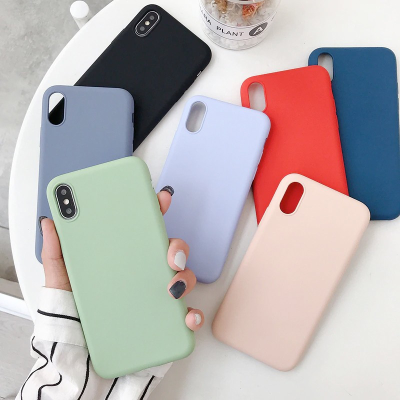 Coque silicone gel doux Apple iPhone X/XS