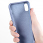 Coque silicone gel doux Apple iPhone XS MAX