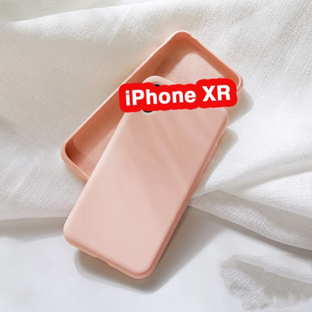 Coque silicone gel doux Apple iPhone XR