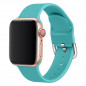 Apple Watch (49/45/44/42) Bracelet sport silicone boucle (Taille S/M)