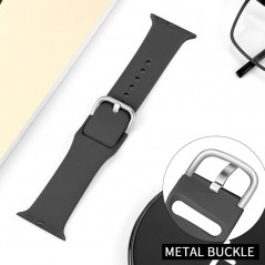 Bracelet sport silicone avec boucle (Taille M/L) Apple Watch 1/2/3/4/5 (42/44mm)