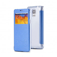 Etui folio Smart Answer Samsung Galaxy Note 4 Bleu