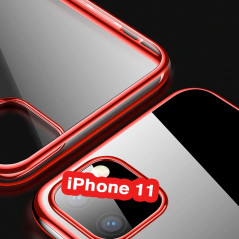 Coque silicone gel CAFELE 3D EDGE Plating contours métallisés Apple iPhone 11
