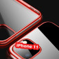Coque silicone gel CAFELE 3D EDGE Plating contours métallisés Apple iPhone 11