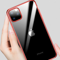 Coque silicone gel CAFELE 3D EDGE Plating contours métallisés Apple iPhone 11 PRO MAX