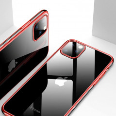 Coque silicone gel CAFELE 3D EDGE Plating contours métallisés Apple iPhone 11 PRO MAX