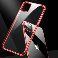 Coque silicone gel CAFELE 3D EDGE Plating contours métallisés Apple iPhone 11 PRO MAX