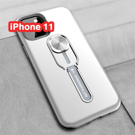 Coque rigide antichoc bimatière Magnetic Series avec béquille Apple iPhone 11