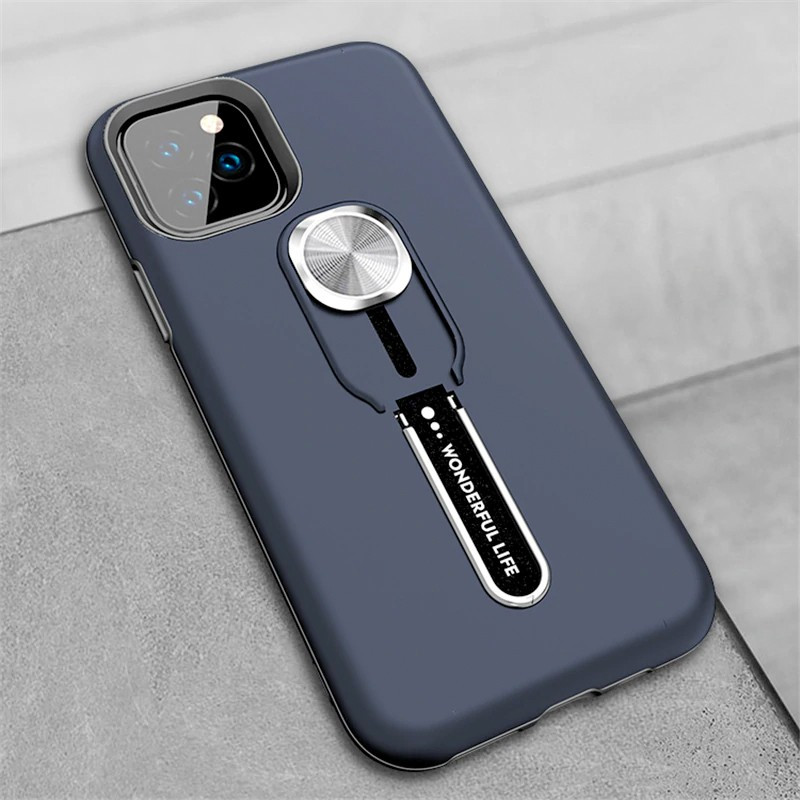 Coque rigide antichoc bimatière Magnetic Series avec béquille Apple iPhone 11 PRO