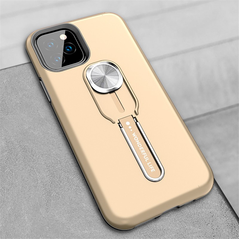 Coque rigide antichoc bimatière Magnetic Series avec béquille Apple iPhone 11 PRO