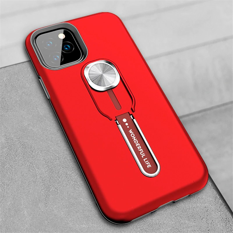 Coque rigide antichoc bimatière Magnetic Series avec béquille Apple iPhone 11 PRO MAX