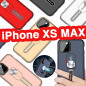 Coque rigide antichoc bimatière Magnetic Series avec béquille Apple iPhone XS MAX