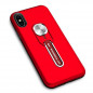 Coque rigide antichoc bimatière Magnetic Series avec béquille Apple iPhone X/XS