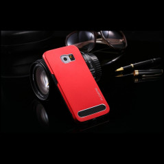 Coque Dual Layer Hybrid Samsung Galaxy S6 Rouge