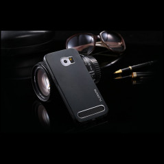 Coque Dual Layer Hybrid Samsung Galaxy S6 Edge Noir