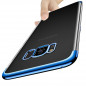 DUOPACK Coque silicone gel FLOVEME 3D Plating contours métallisé Samsung Galaxy S8