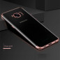 DUOPACK Coque silicone gel FLOVEME 3D Plating contours métallisé Samsung Galaxy S8 Plus