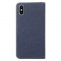 Etui folio Portefeuille Denim Series Apple iPhone X/XS