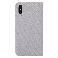 Etui folio Portefeuille Denim Series Apple iPhone X/XS