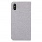 Etui folio Portefeuille Denim Series Apple iPhone X/XS