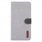 Etui folio Portefeuille Denim Series Apple iPhone X/XS