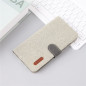 Etui folio Portefeuille Denim Series Apple iPhone XR