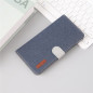 Etui folio Portefeuille Denim Series Apple iPhone XR