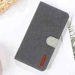 Etui folio Portefeuille Denim Series Samsung Galaxy S10 Plus