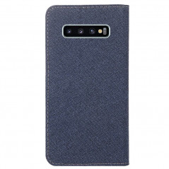 Etui folio Portefeuille Denim Series Samsung Galaxy S10 Plus