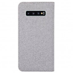 Etui folio Portefeuille Denim Series Samsung Galaxy S10 Plus