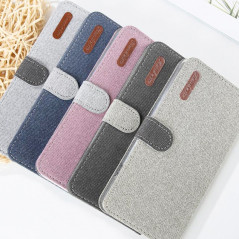 Etui folio Portefeuille Denim Series Samsung Galaxy S9