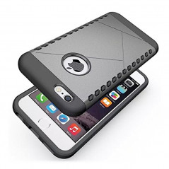 Coque Dual Layer Hybrid Apple iPhone 6/6S Plus Gris