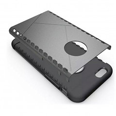 Coque Dual Layer Hybrid Apple iPhone 6/6S Plus Gris