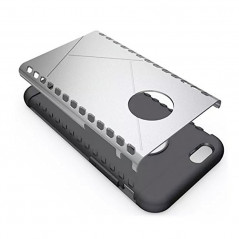 Coque Dual Layer Hybrid Apple iPhone 6/6S Plus Argent