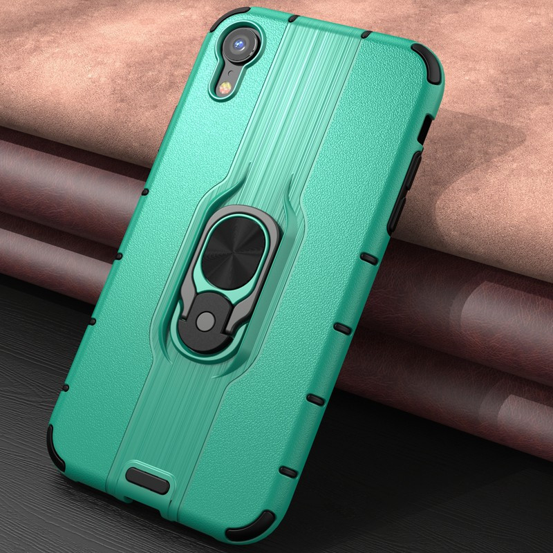 Coque rigide antichoc KEYSION DUALPRO RING Series Apple iPhone XR
