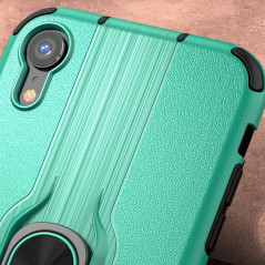 Coque rigide antichoc KEYSION DUALPRO RING Series Apple iPhone XR