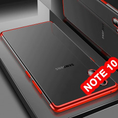 Coque silicone gel 3D Plating contours métallisé Samsung Galaxy Note 10