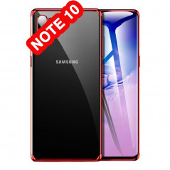 Coque silicone gel 3D Plating contours métallisé Samsung Galaxy Note 10