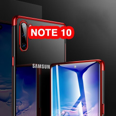 Coque silicone gel 3D Plating contours métallisé Samsung Galaxy Note 10